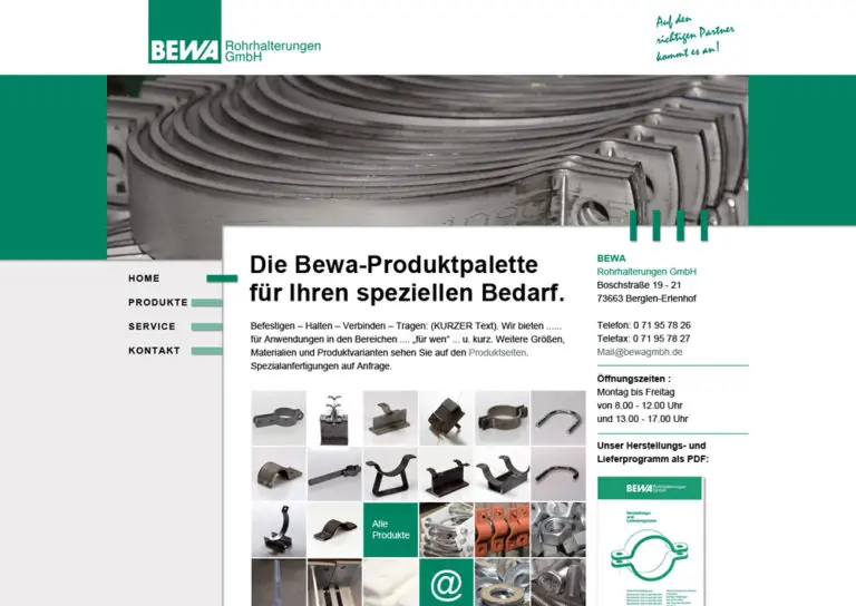 www.bewagmbh.de, Agenturauftrag